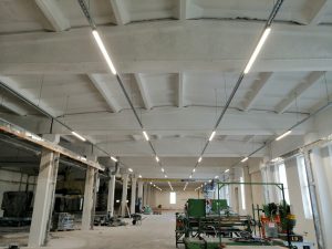 Ražošanas ēkas apgaismojuma izstrāde